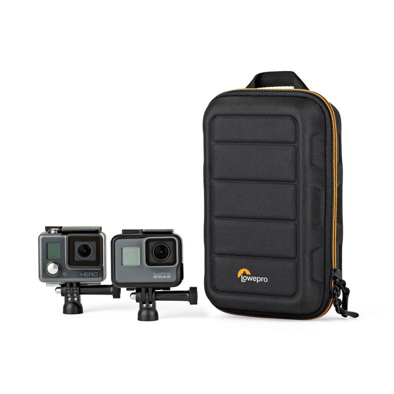 Lowepro Hardside CS 60 Case for Small Drone, Mirrorless Cameras or 2 Action Cameras, 1-2 Lenses, Accessories, 14.00 x 8.51 x 22.71 cm, Black - Image 4